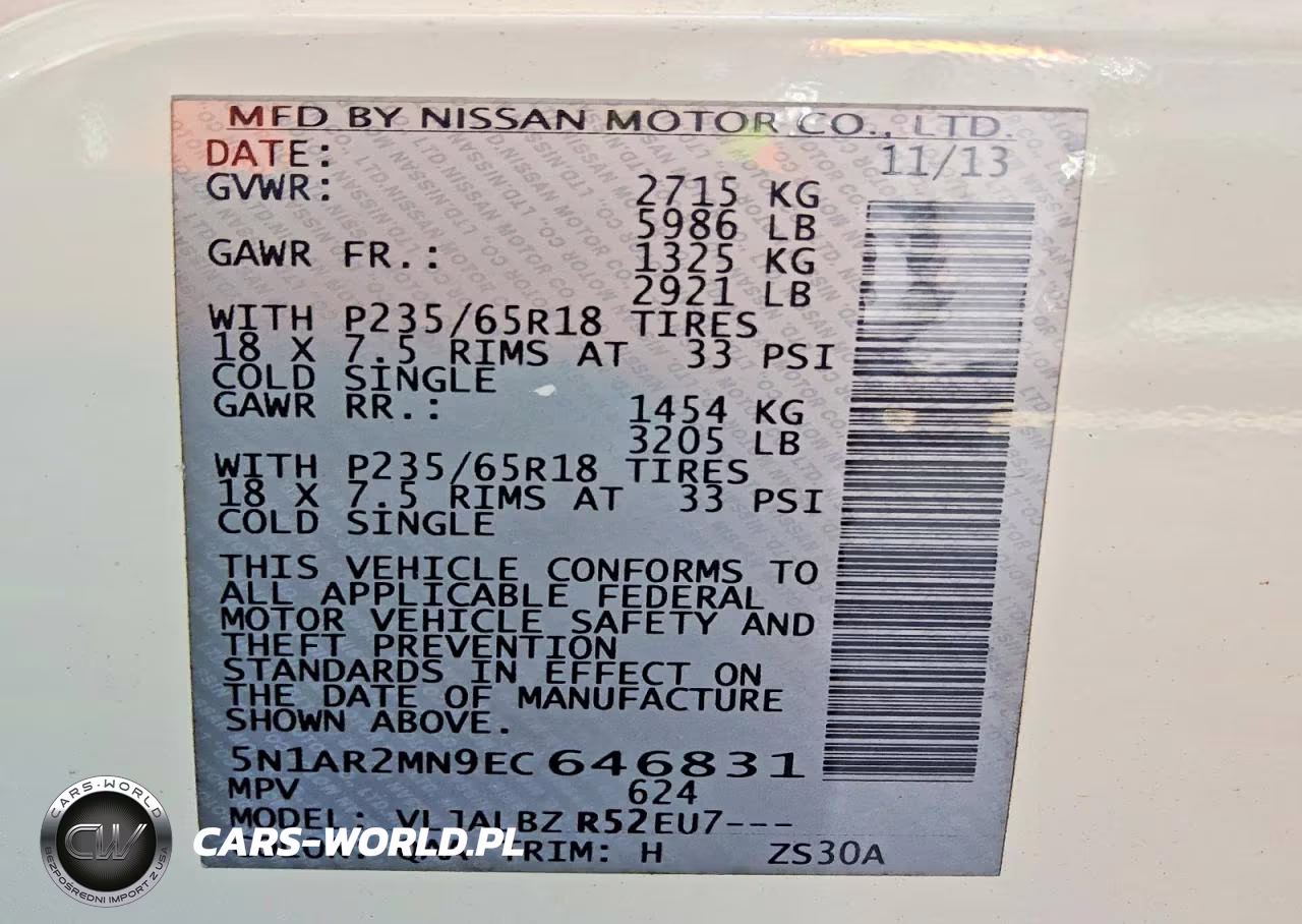 2014 Nissan Pathfinder S VIN:5N1AR2MN9EC646831 - 13