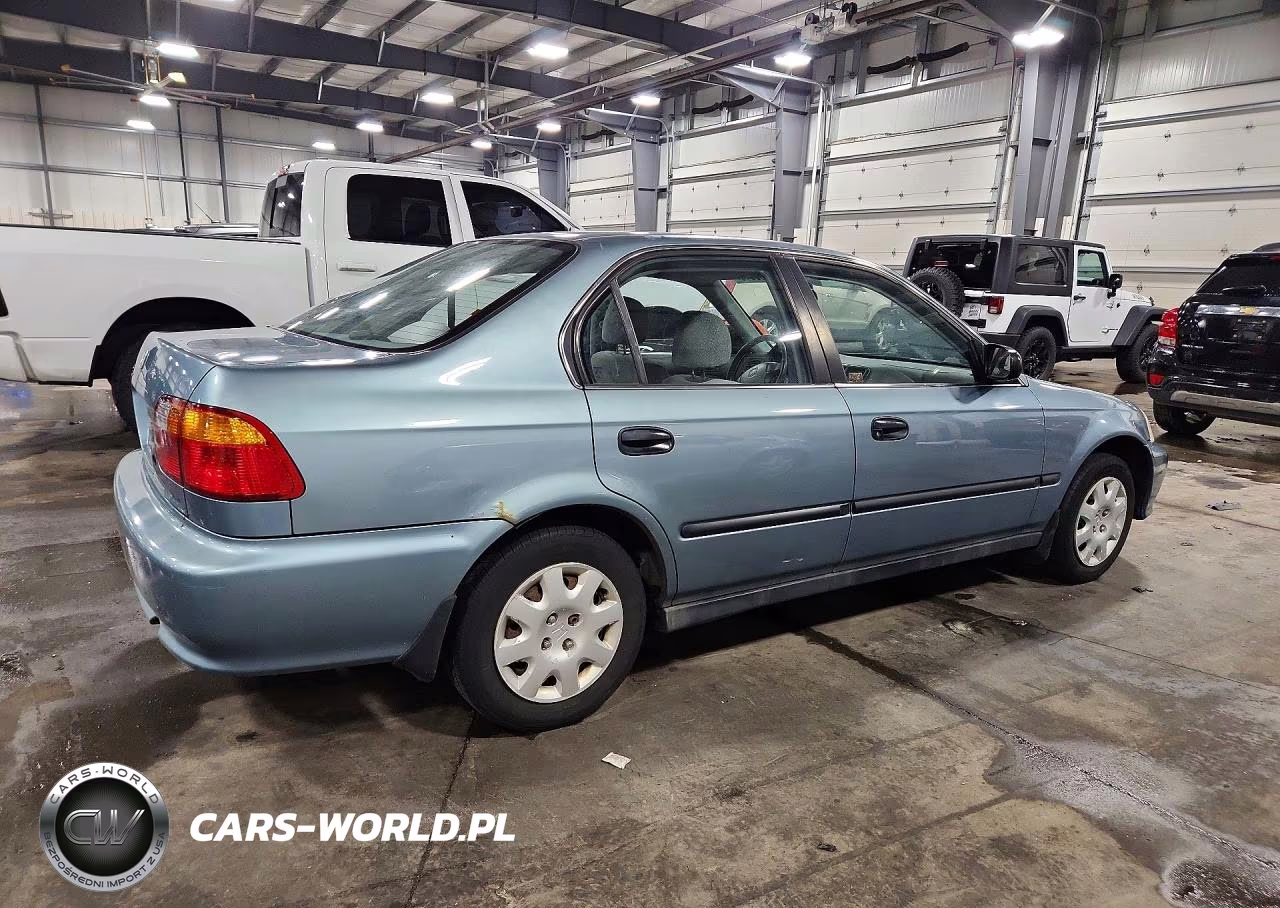 2000 Honda Civic Lx VIN:1HGEJ6677YL008442 - 3