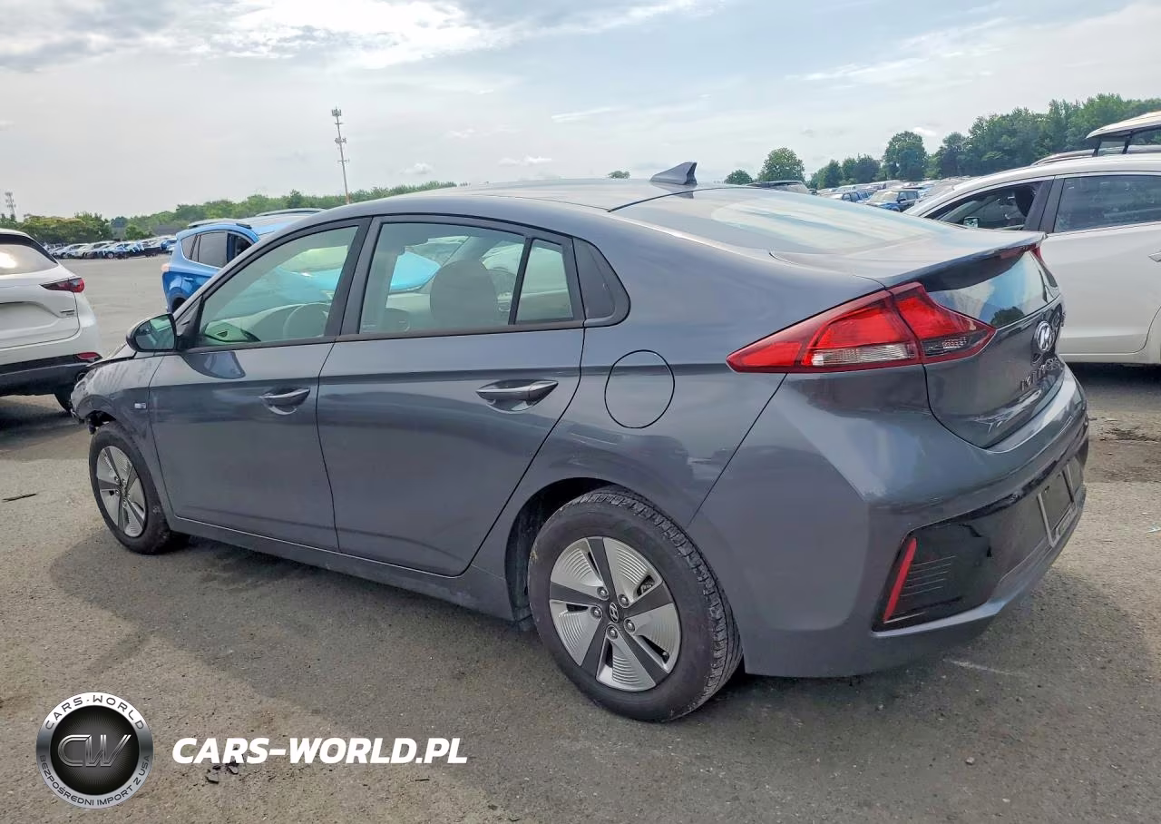2019 Hyundai Ioniq Hybrid Blue VIN:KMHC65LC7KU114597 - 2