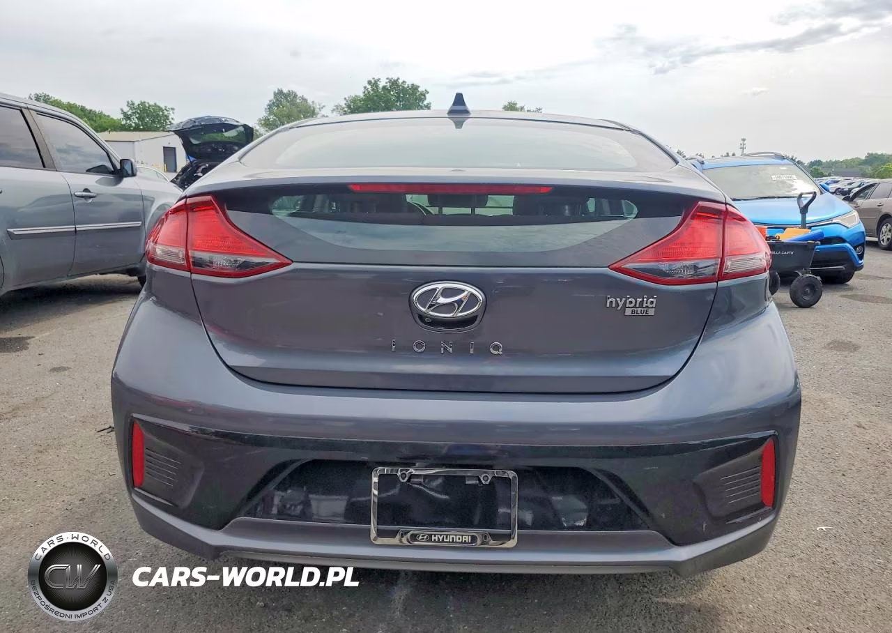 2019 Hyundai Ioniq Hybrid Blue VIN:KMHC65LC7KU114597 - 6