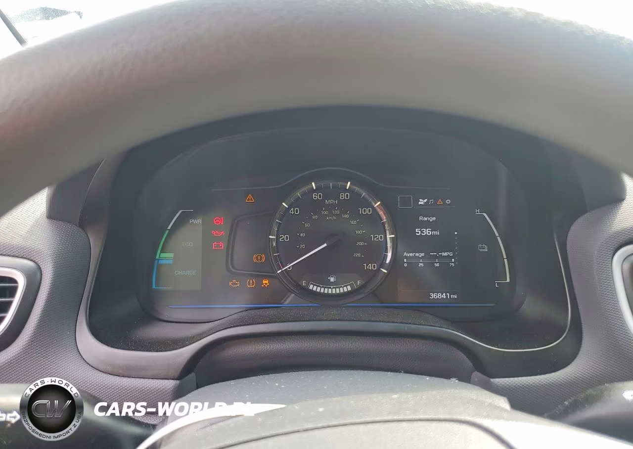 2019 Hyundai Ioniq Hybrid Blue VIN:KMHC65LC7KU114597 - 9