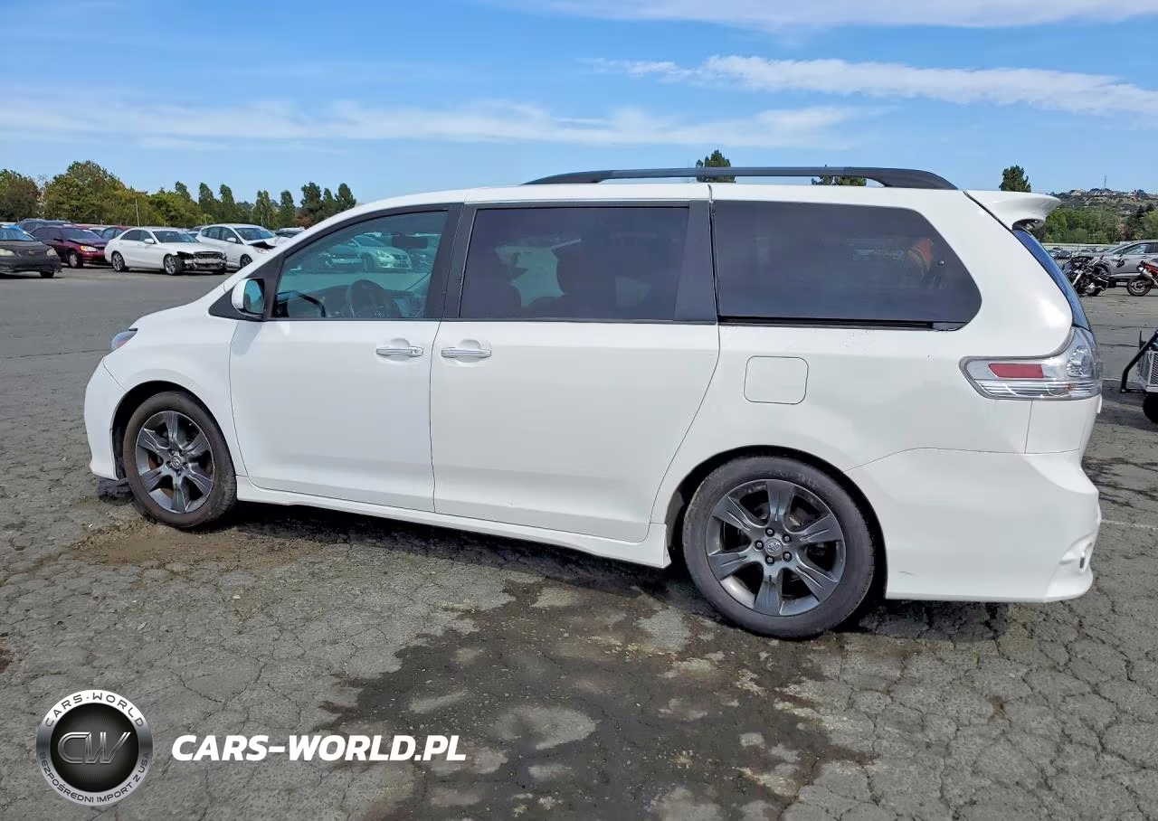 2016 Toyota Sienna Se VIN:5TDXK3DCXGS764461 - 2
