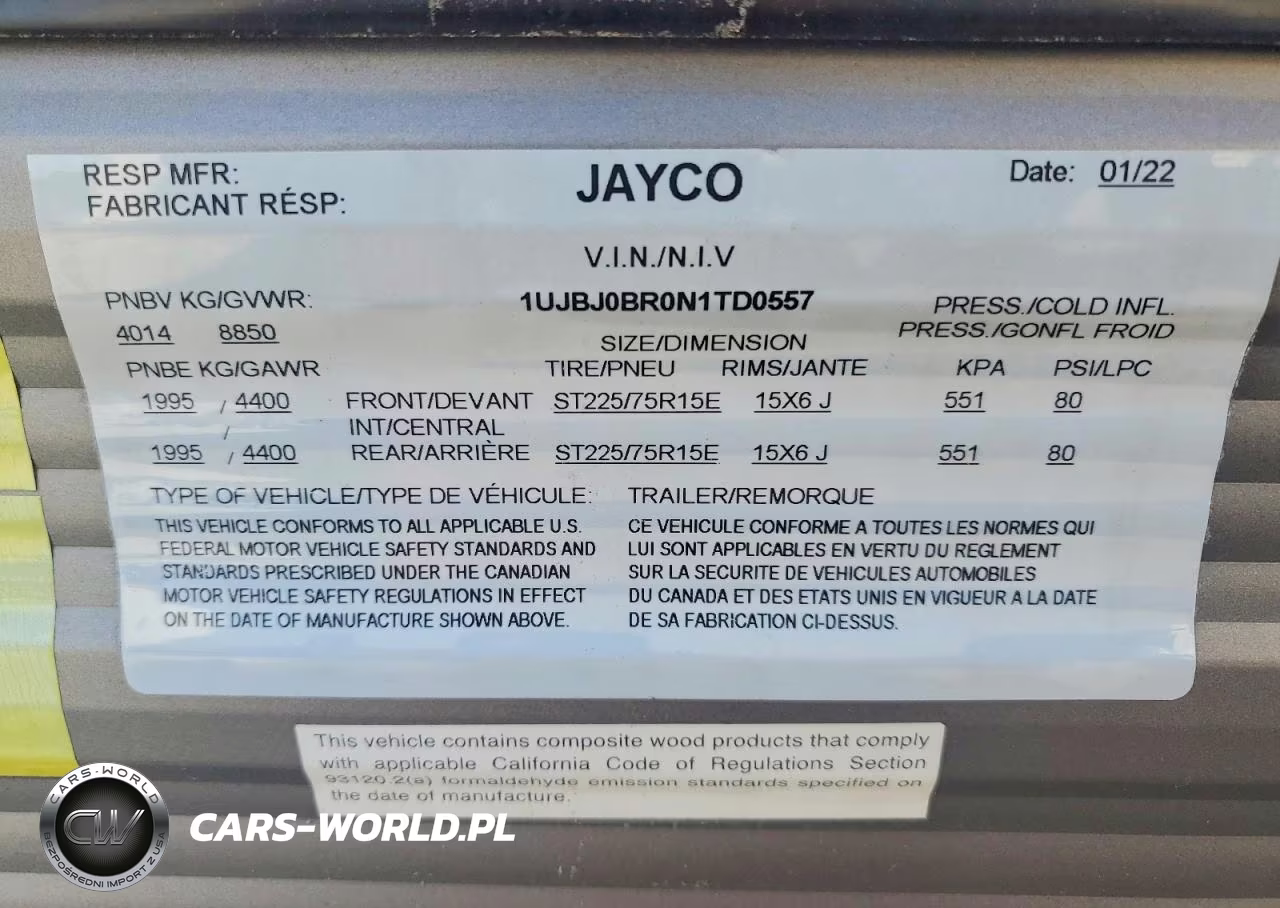 2022 Jayco Jay Flight Camper VIN:1UJBJ0BR0N1TD0557 - 10