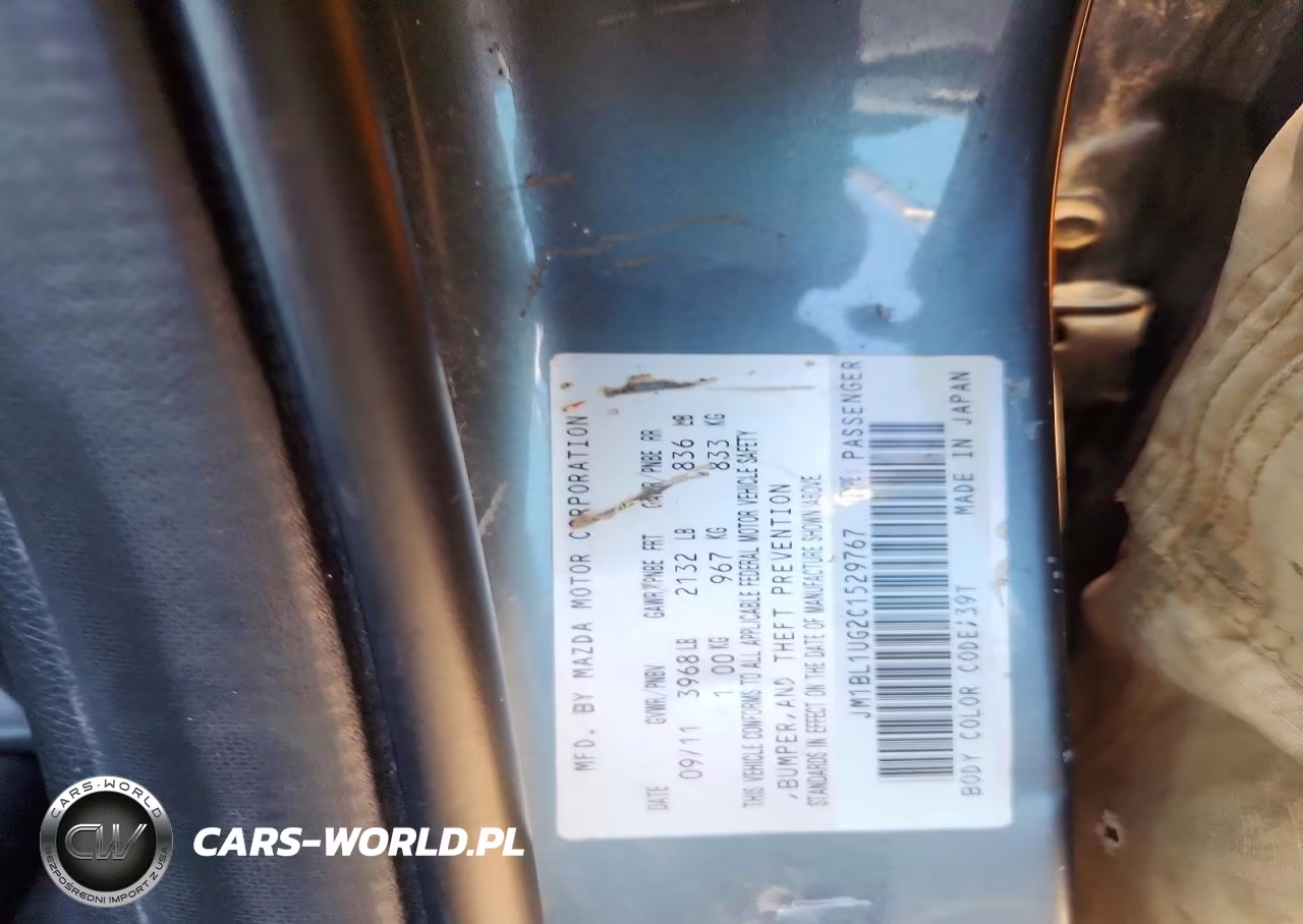 2012 Mazda 3 I VIN:JM1BL1UG2C1529767 - 12