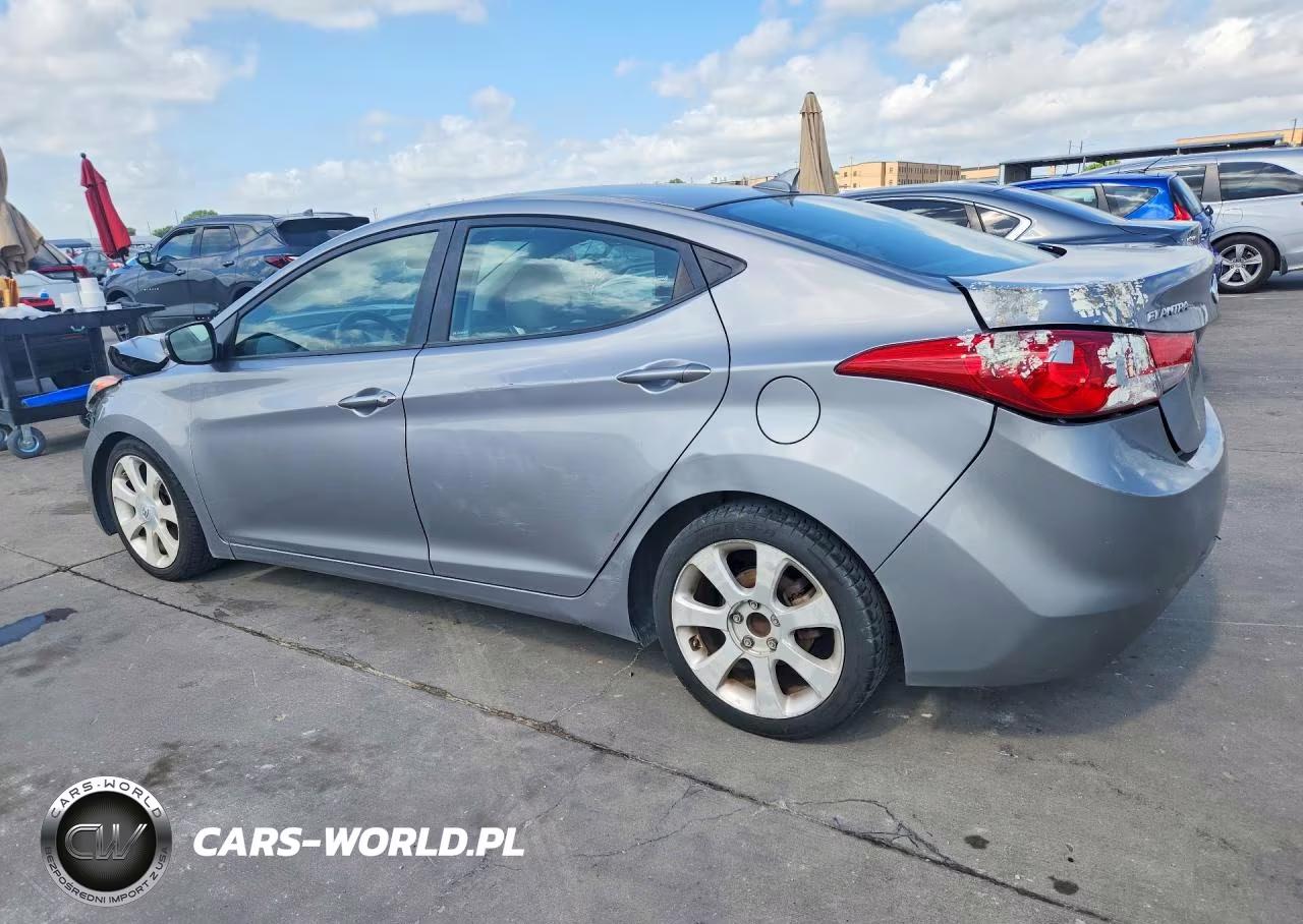 2012 Hyundai Elantra Limited VIN:KMHDH4AE1CU296411 - 2