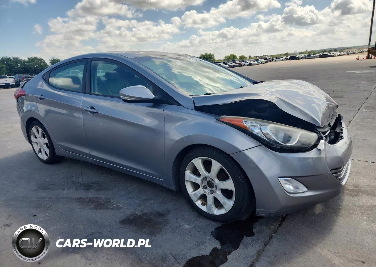 2012 Hyundai Elantra Limited VIN:KMHDH4AE1CU296411 - 4