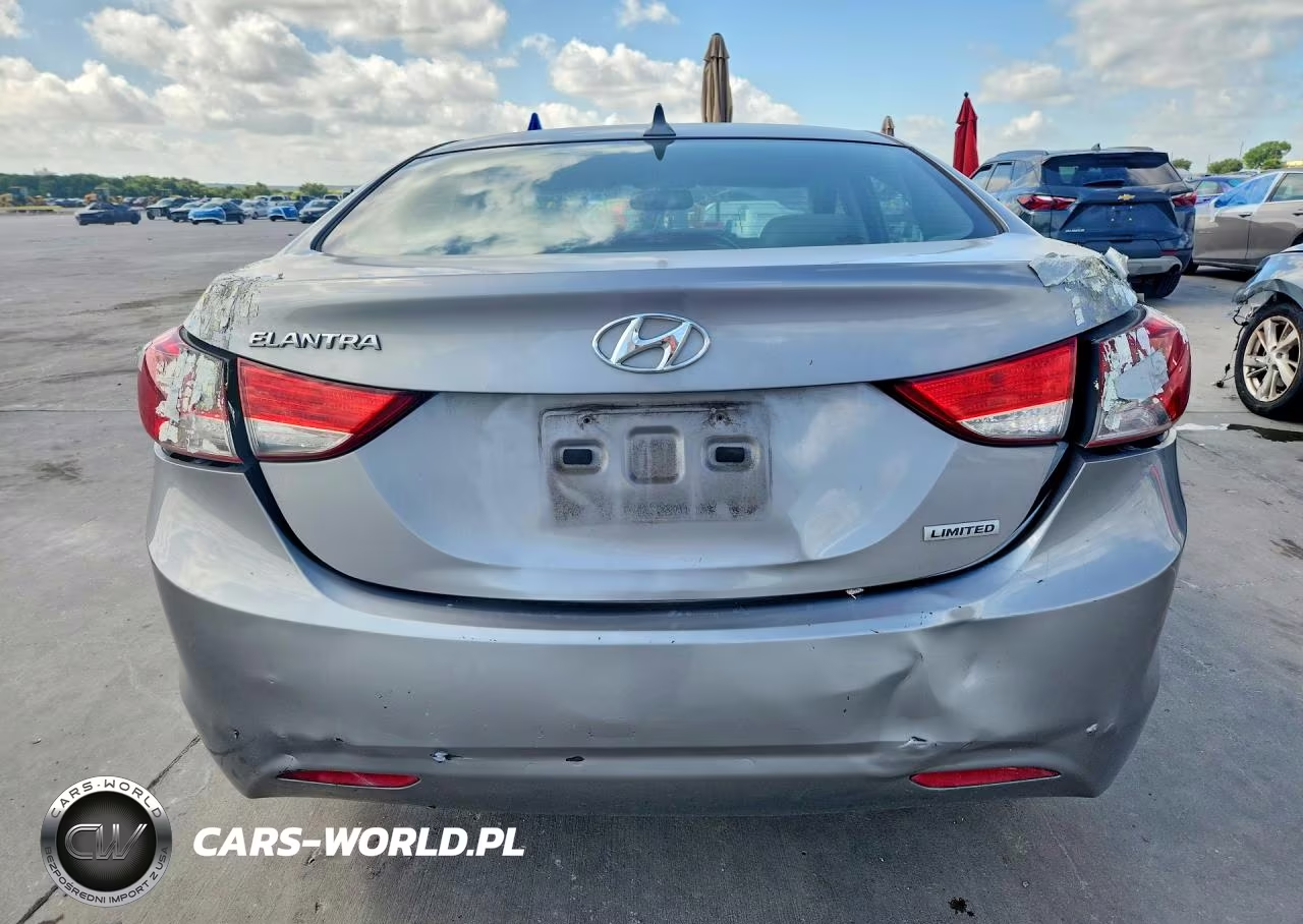 2012 Hyundai Elantra Limited VIN:KMHDH4AE1CU296411 - 6