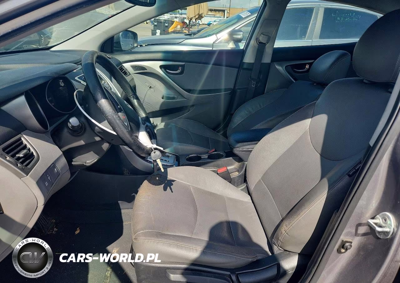 2012 Hyundai Elantra Limited VIN:KMHDH4AE1CU296411 - 7
