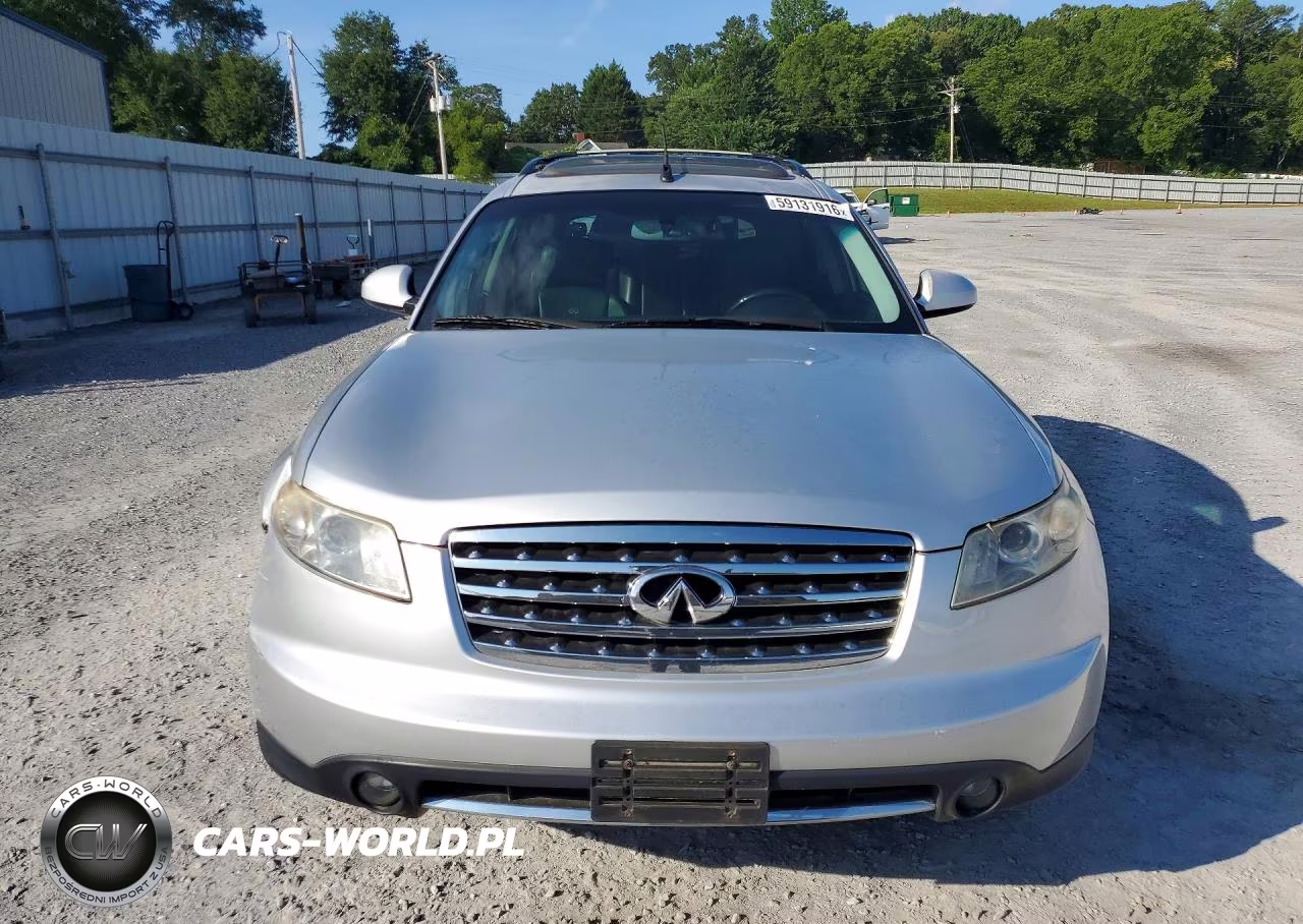 2006 Infiniti Fx35 Base VIN:JNRAS08W96X201239 - 5