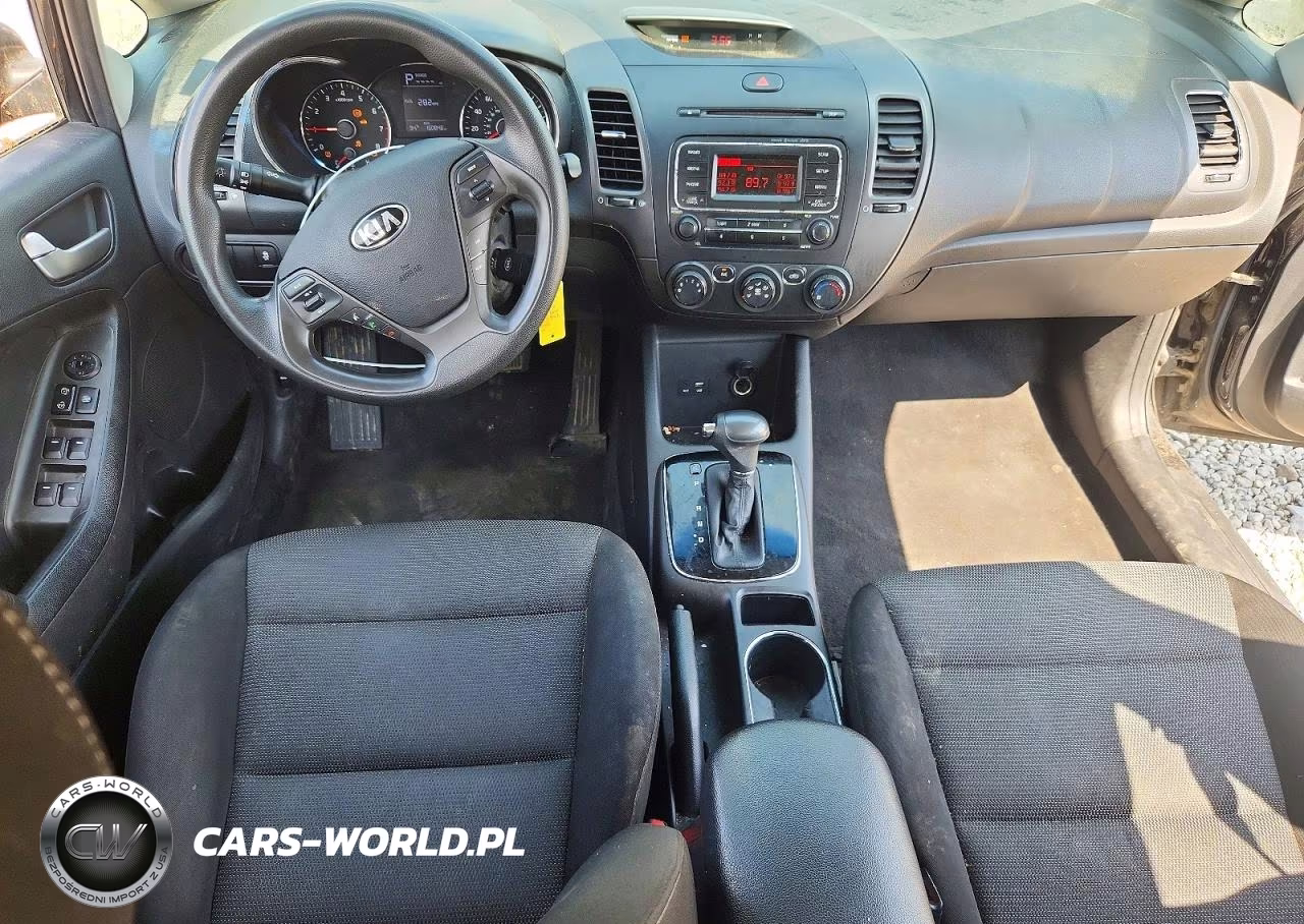 2017 Kia Forte Lx VIN:3KPFK4A71HE049489 - 8