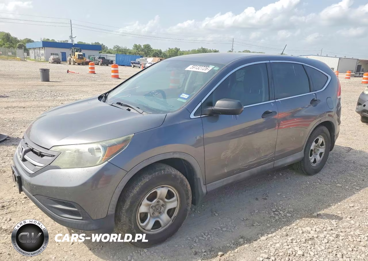 2013 Honda Cr-V Lx VIN:3CZRM3H37DG707717 - 1