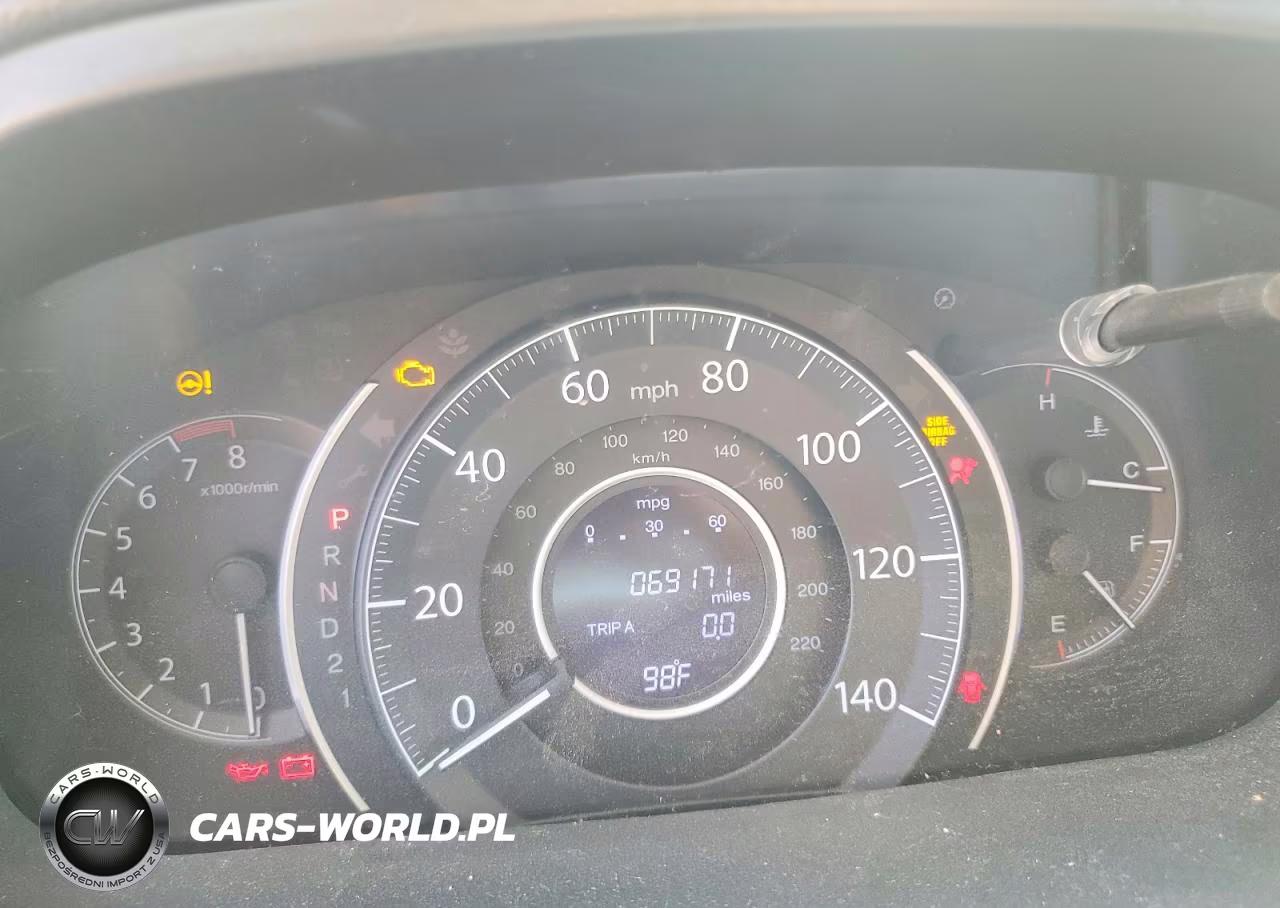 2013 Honda Cr-V Lx VIN:3CZRM3H37DG707717 - 9