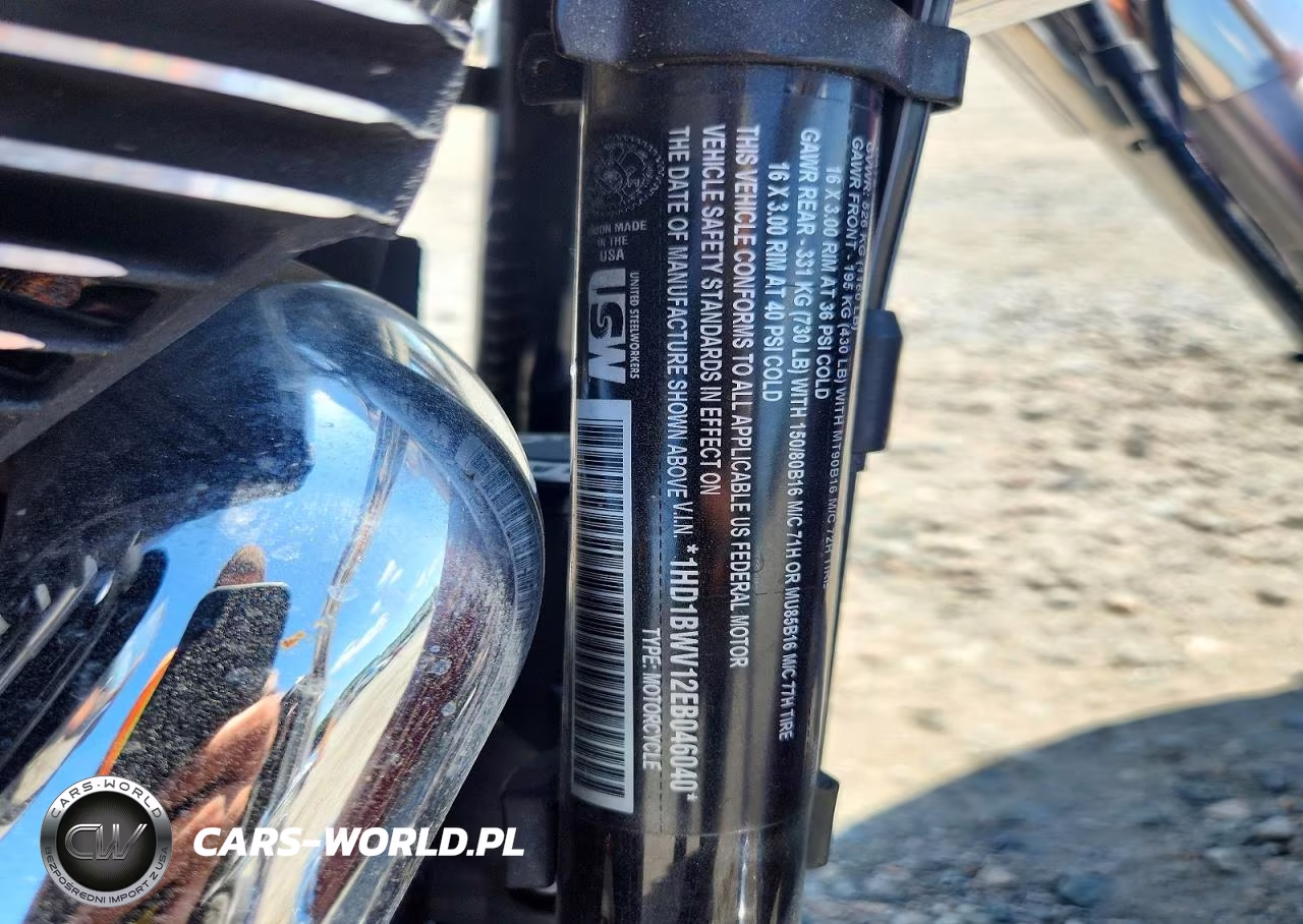 2014 Harley-Davidson Flstc Heritage Softa VIN:1HD1BWV12EB046040 - 10