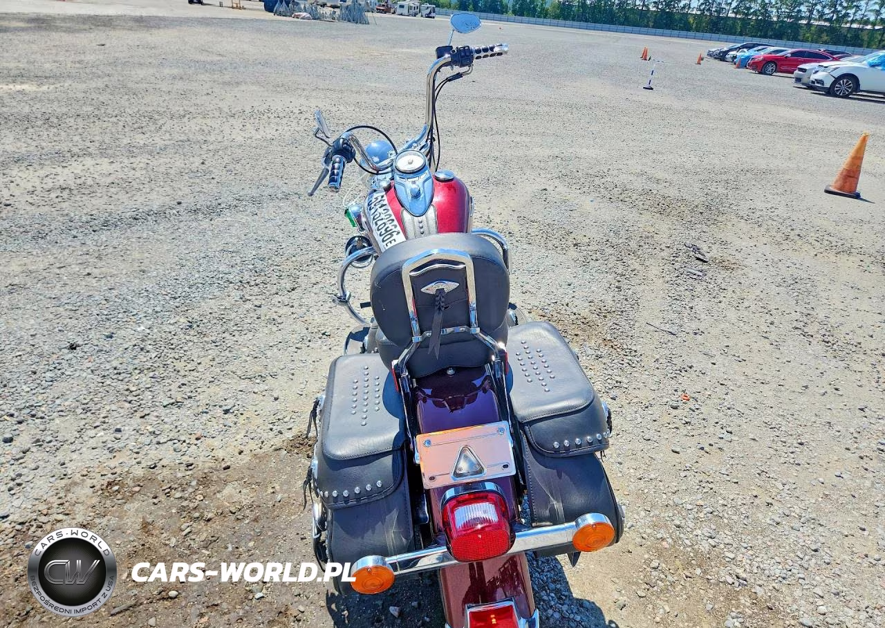2014 Harley-Davidson Flstc Heritage Softa VIN:1HD1BWV12EB046040 - 4
