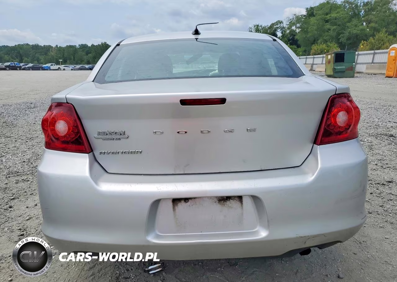 2012 Dodge Avenger Se VIN:1C3CDZABXCN110636 - 6