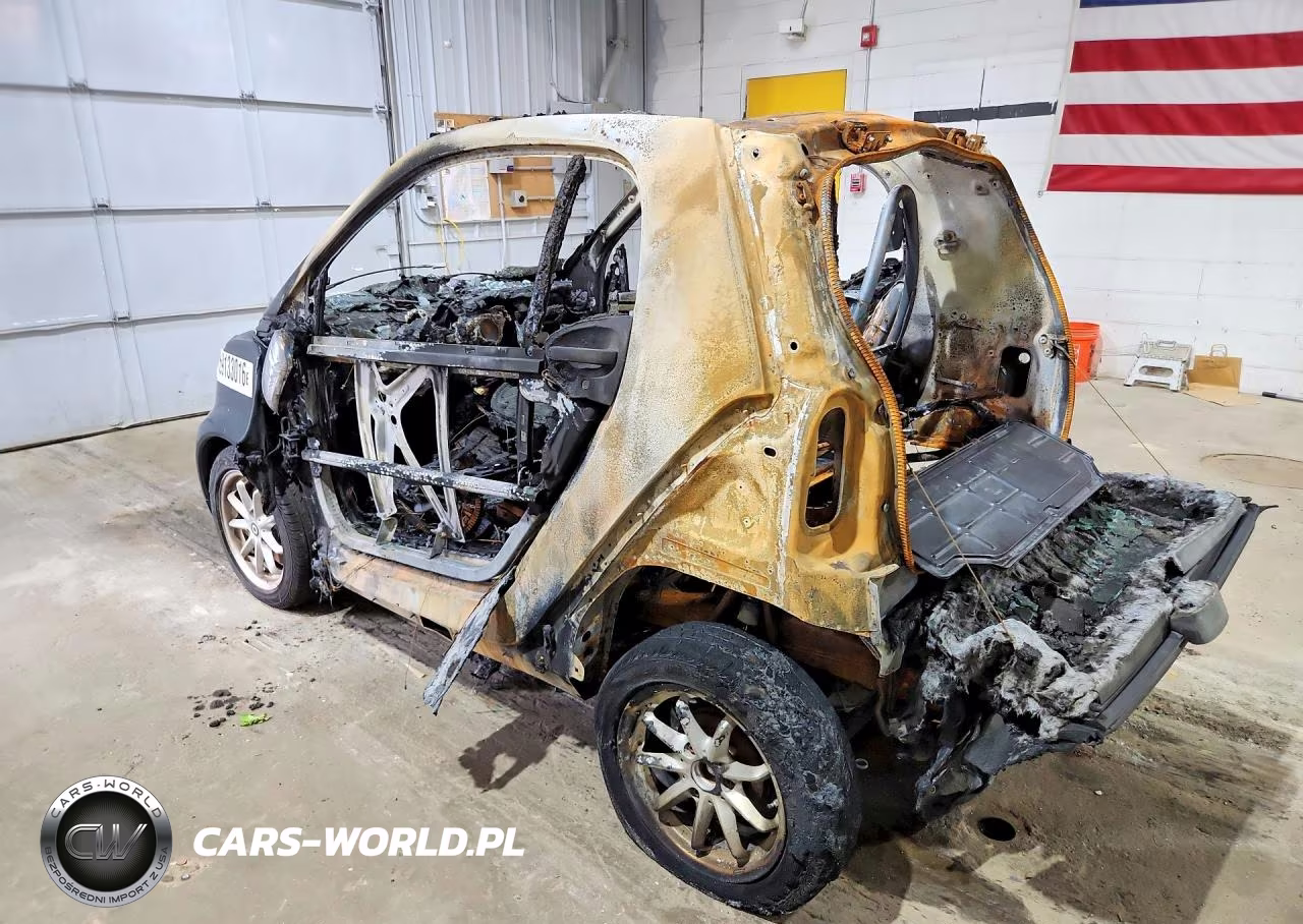 2008 Smart Fortwo Pure VIN:WMEEJ31X88K136295 - 2