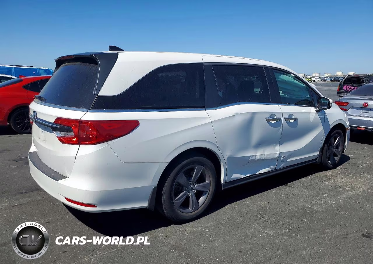 2022 Honda Odyssey Ex VIN:5FNRL6H54NB006572 - 3