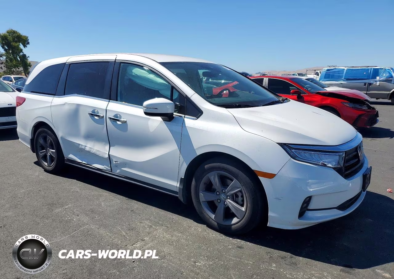 2022 Honda Odyssey Ex VIN:5FNRL6H54NB006572 - 4