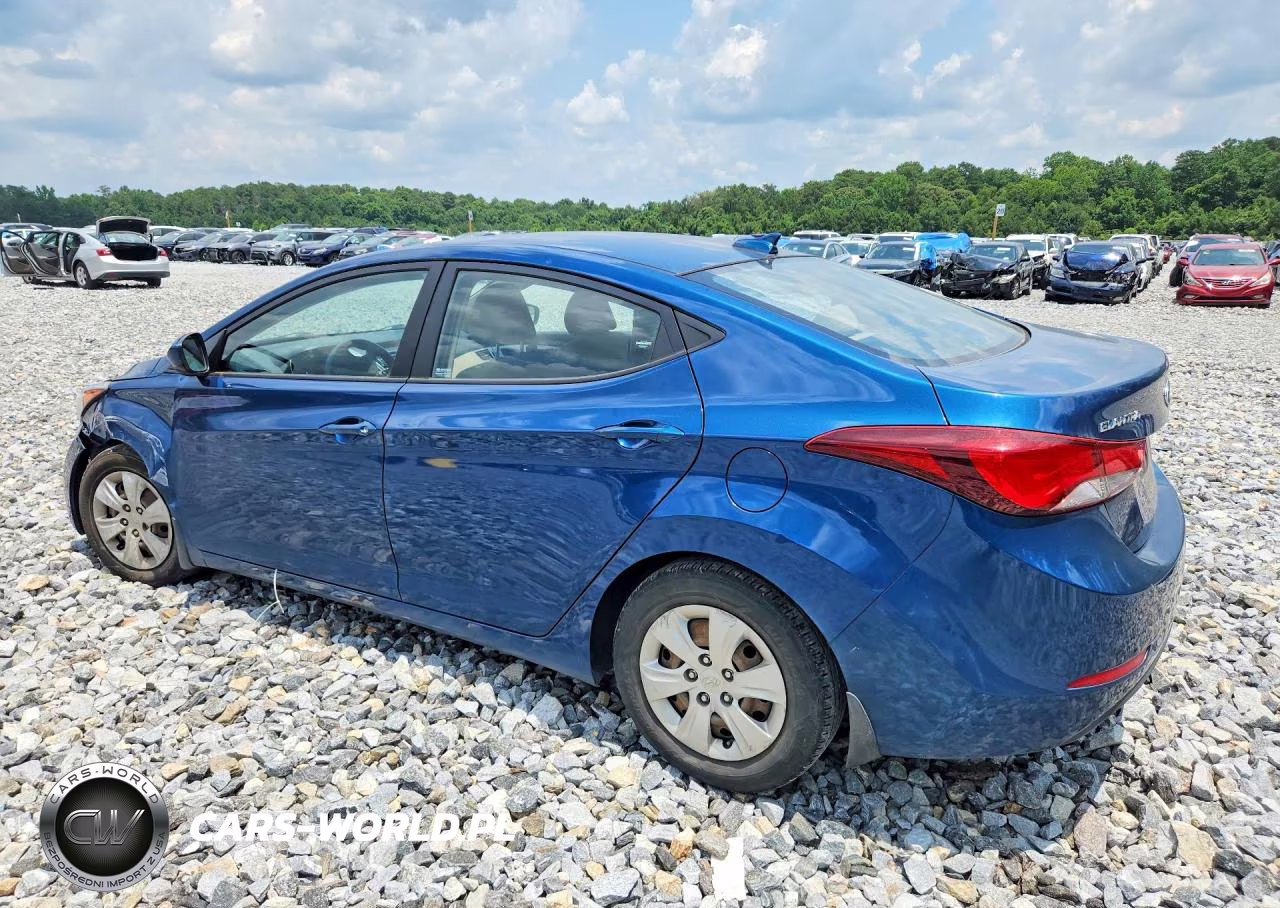 2016 Hyundai Elantra Se VIN:KMHDH4AE6GU649053 - 2