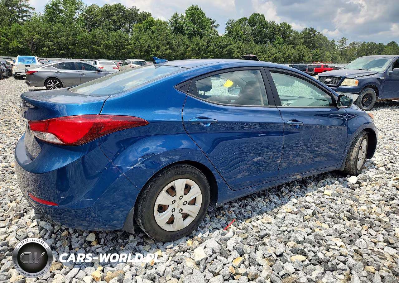 2016 Hyundai Elantra Se VIN:KMHDH4AE6GU649053 - 3