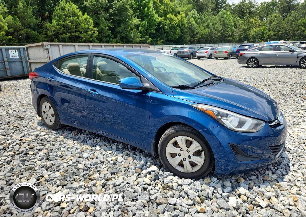 2016 Hyundai Elantra Se VIN:KMHDH4AE6GU649053 - 4