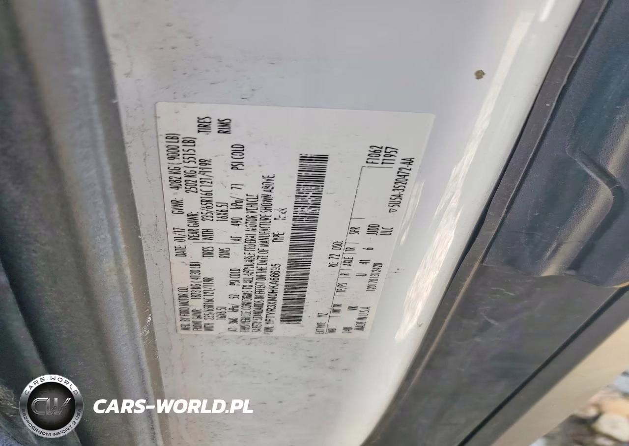2017 Ford Transit 250 Delivery Van VIN:1FTYR3XM0HKA66695 - 13