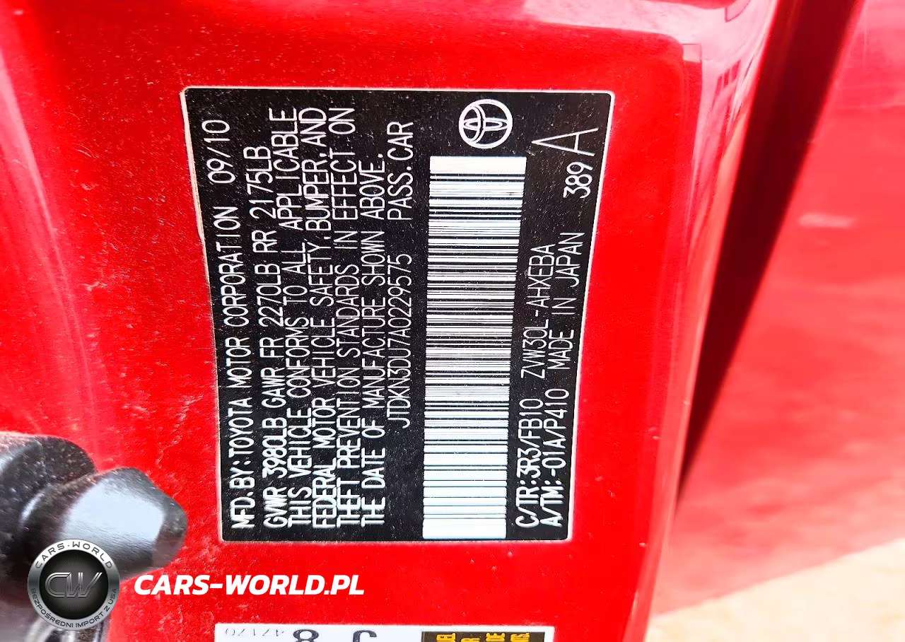 2010 Toyota Prius Ii VIN:JTDKN3DU7A0229575 - 11