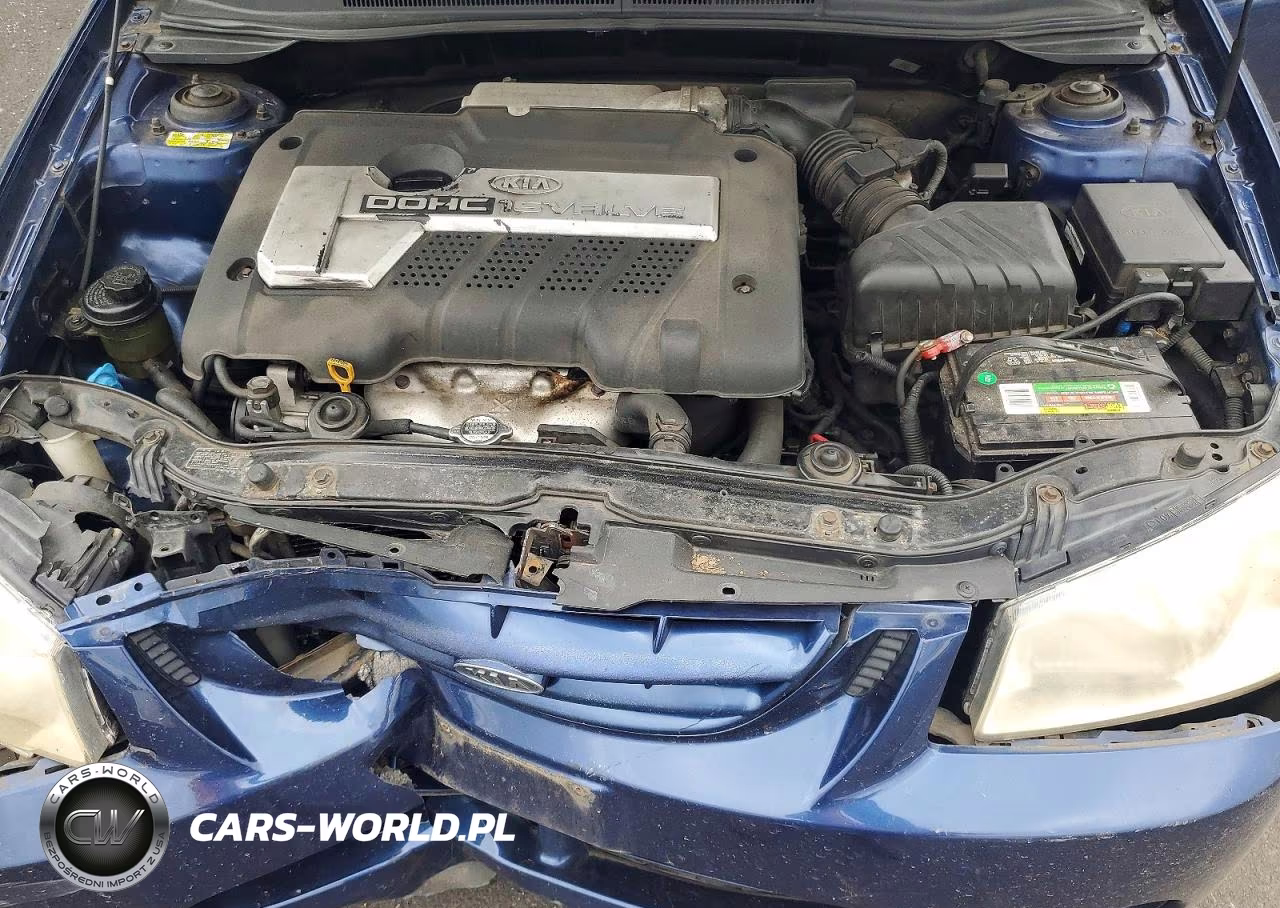 2005 Kia Spectra VIN:KNAFE121955170274 - 11