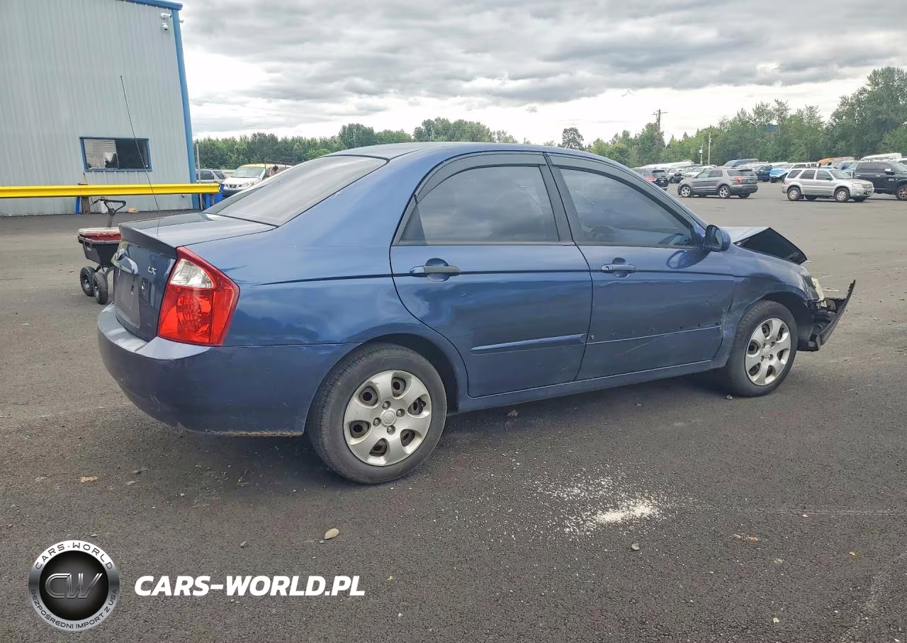 2005 Kia Spectra VIN:KNAFE121955170274 - 3