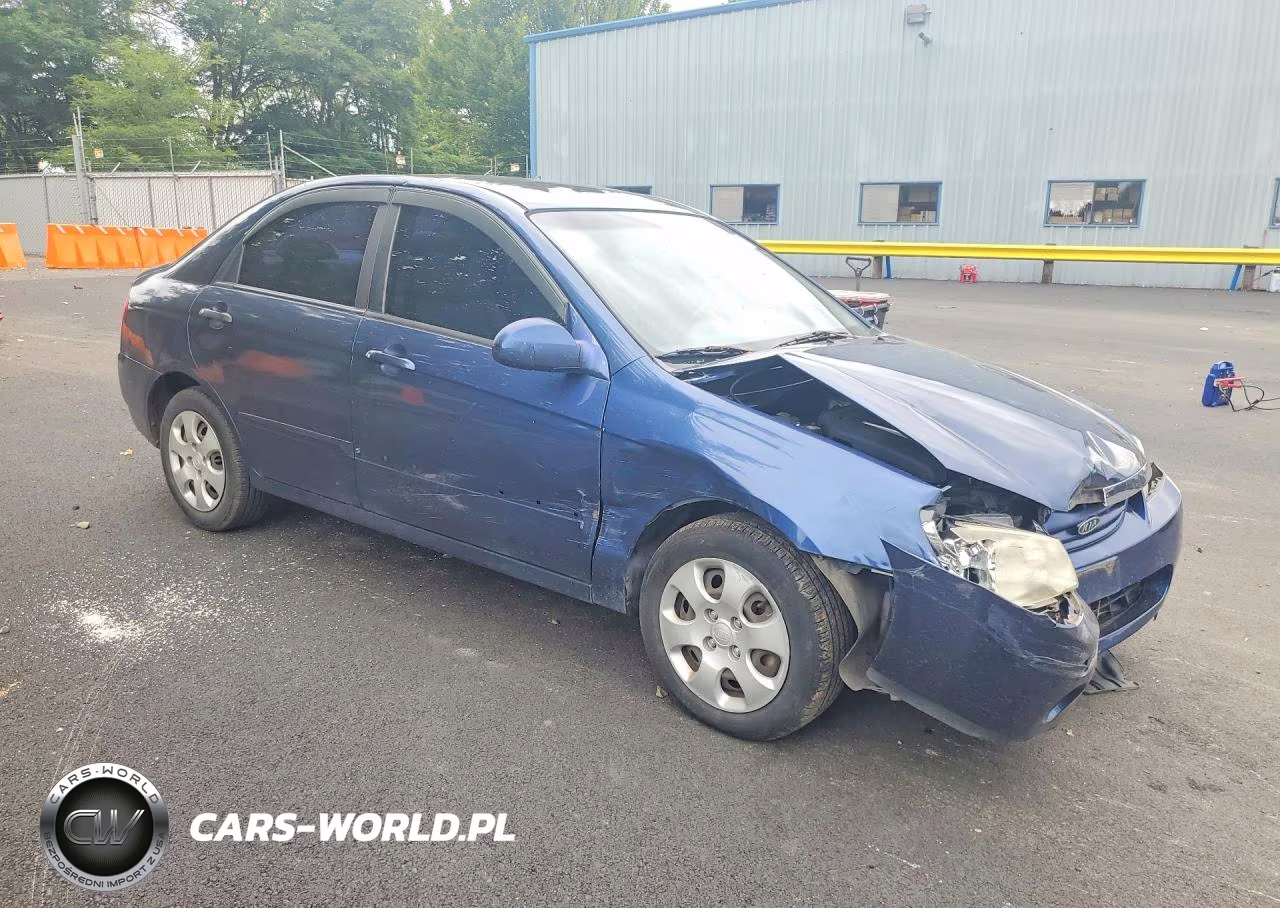 2005 Kia Spectra VIN:KNAFE121955170274 - 4