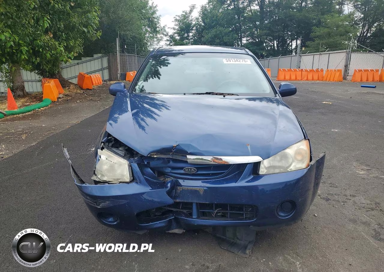 2005 Kia Spectra VIN:KNAFE121955170274 - 5