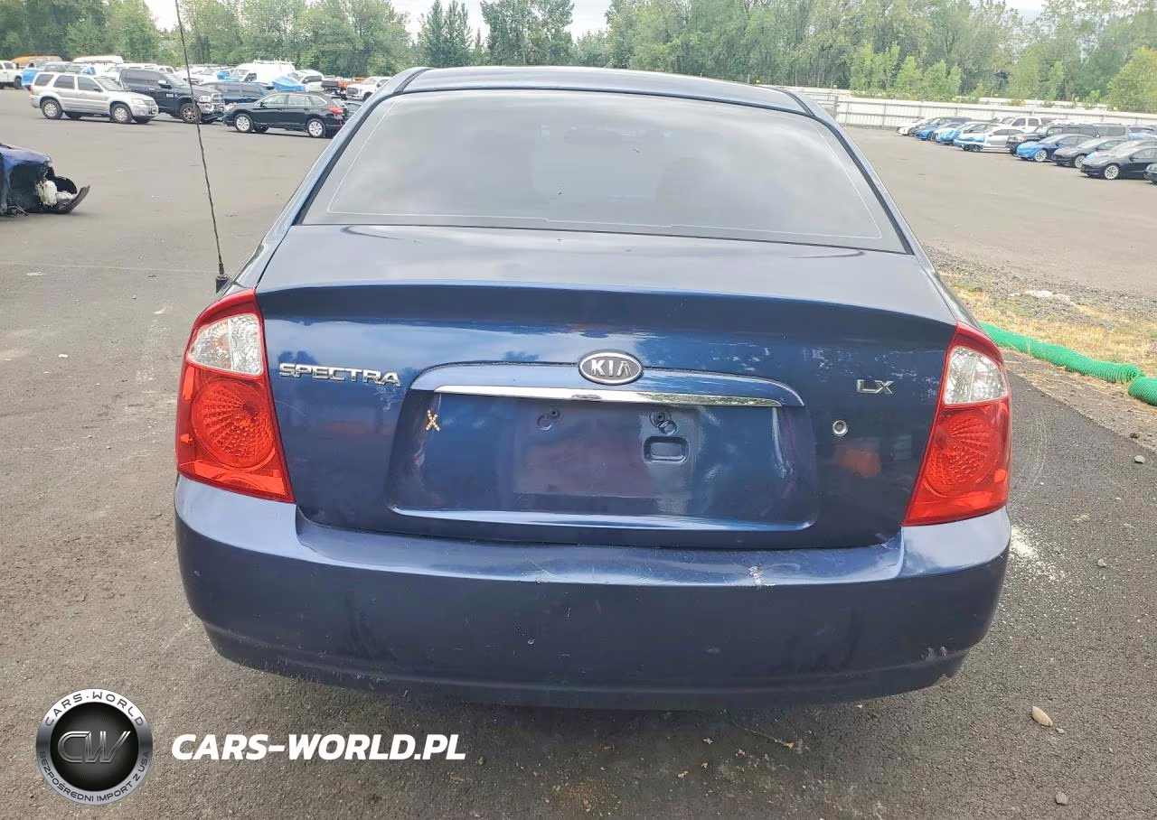 2005 Kia Spectra VIN:KNAFE121955170274 - 6