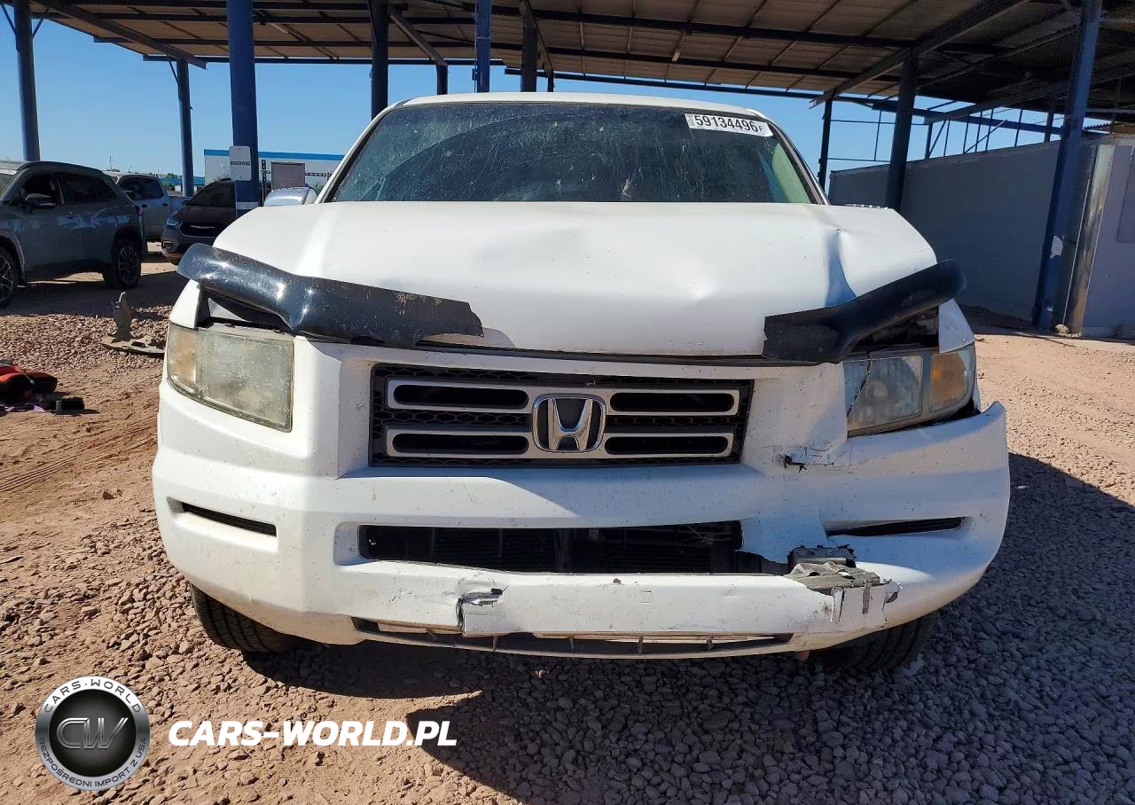 2006 Honda Ridgeline Rts VIN:2HJYK16406H515626 - 5
