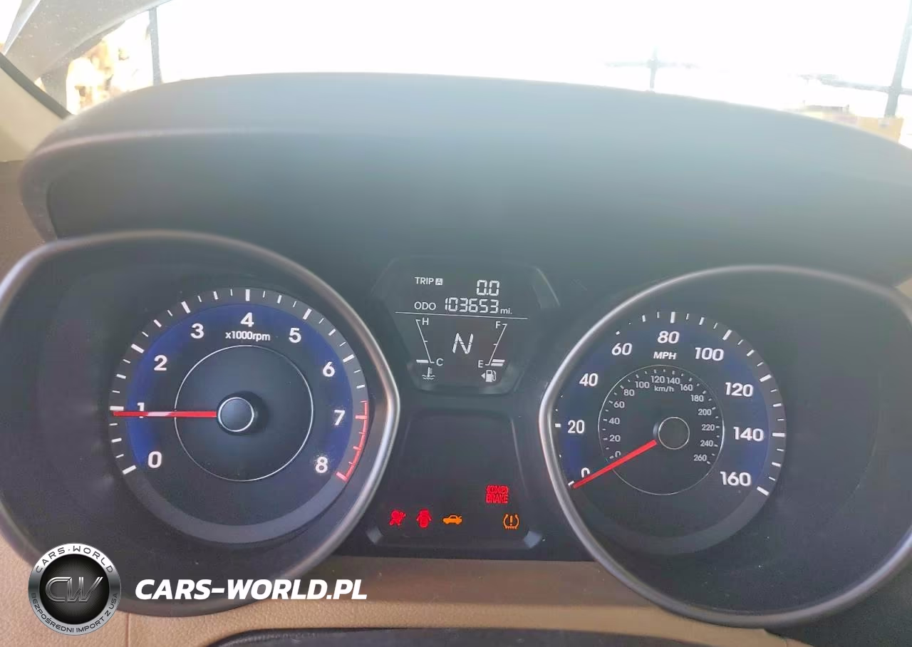 2013 Hyundai Elantra Gls VIN:5NPDH4AE0DH237219 - 9