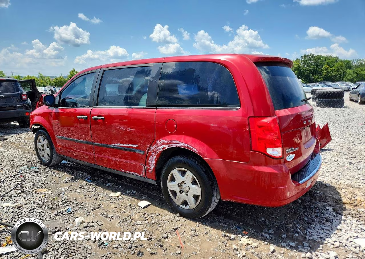 2012 Dodge Grand Caravan Se VIN:2C4RDGBG5CR325283 - 2