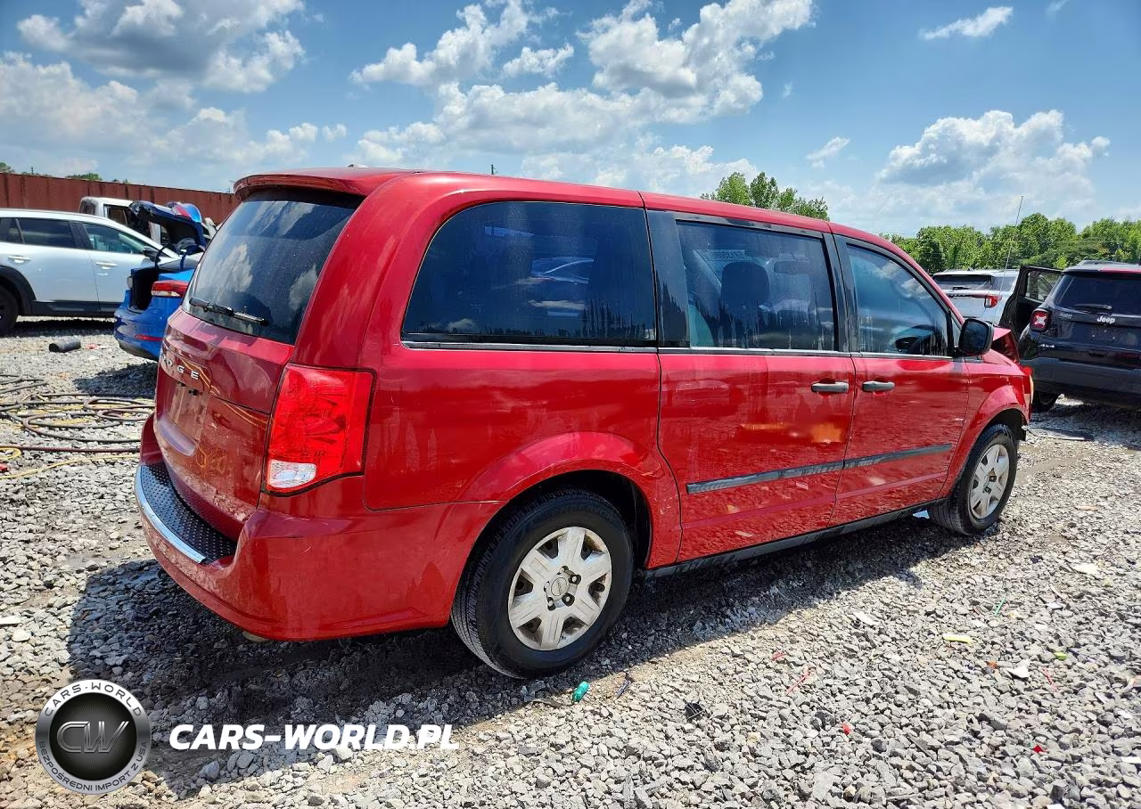 2012 Dodge Grand Caravan Se VIN:2C4RDGBG5CR325283 - 3