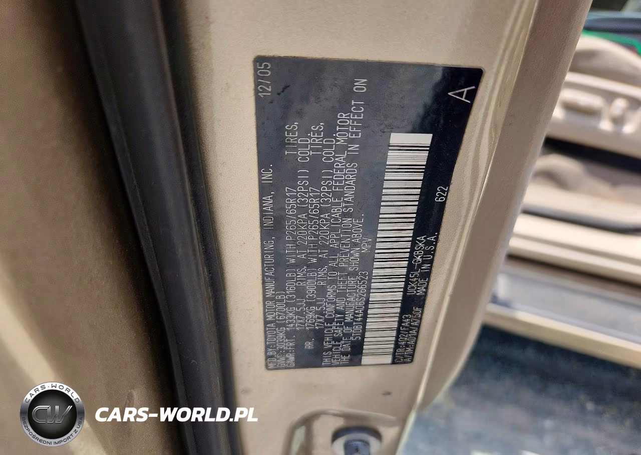 2006 Toyota Sequoia Sr5 VIN:5TDBT44A06S266523 - 13