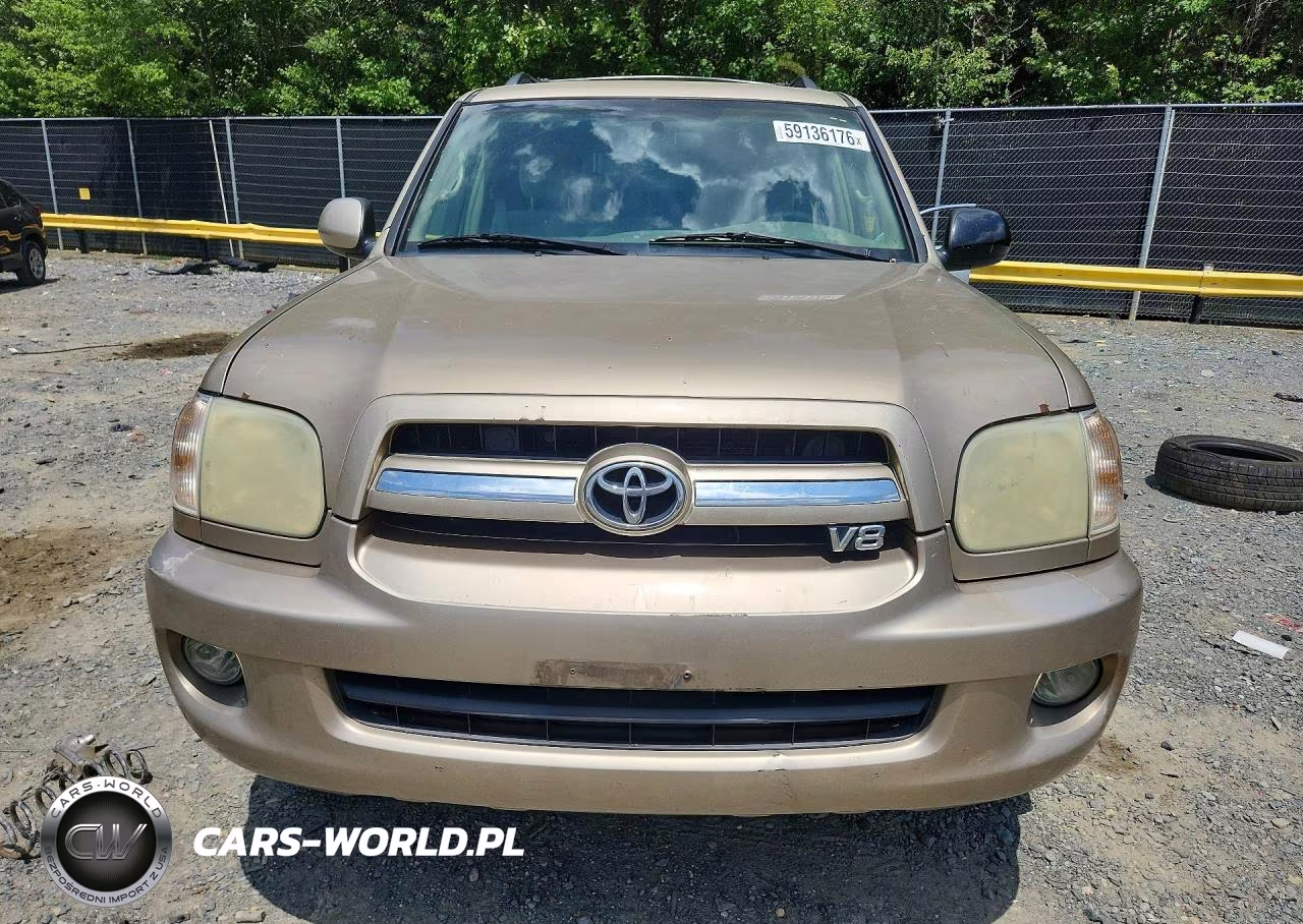 2006 Toyota Sequoia Sr5 VIN:5TDBT44A06S266523 - 5