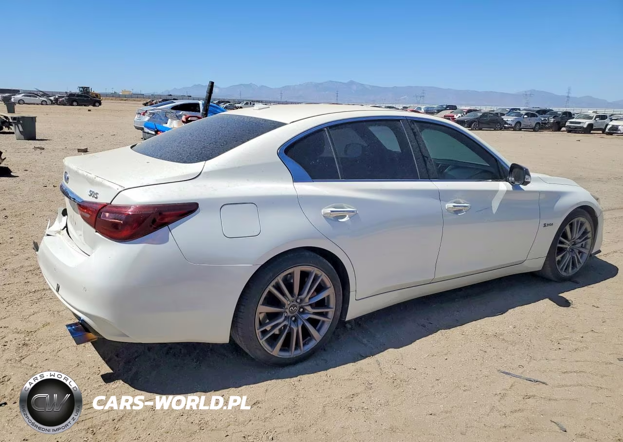 2018 Infiniti Q50 Red Sport 400 VIN:JN1FV7AP6JM461345 - 3