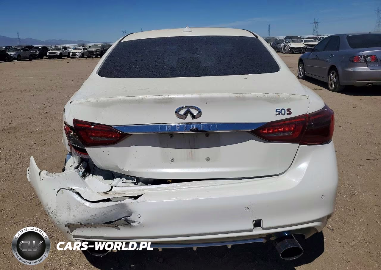 2018 Infiniti Q50 Red Sport 400 VIN:JN1FV7AP6JM461345 - 6