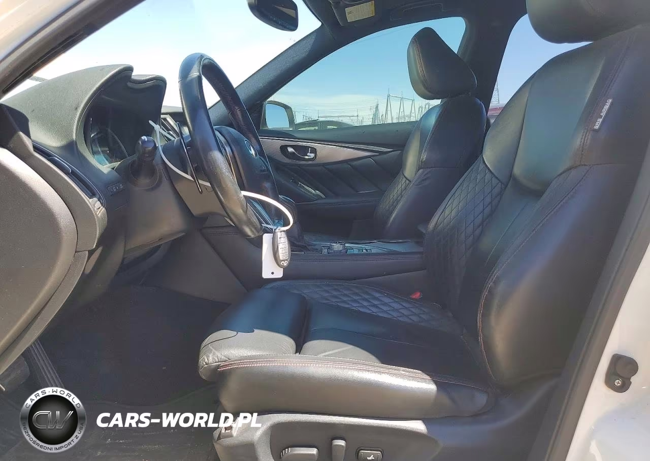 2018 Infiniti Q50 Red Sport 400 VIN:JN1FV7AP6JM461345 - 7