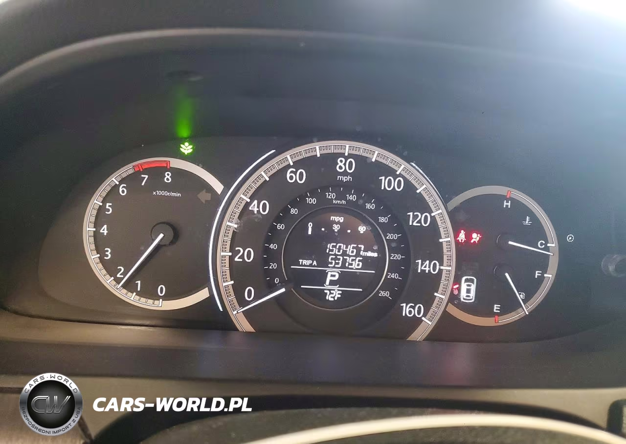 2013 Honda Accord Ex VIN:1HGCR2F72DA018195 - 9