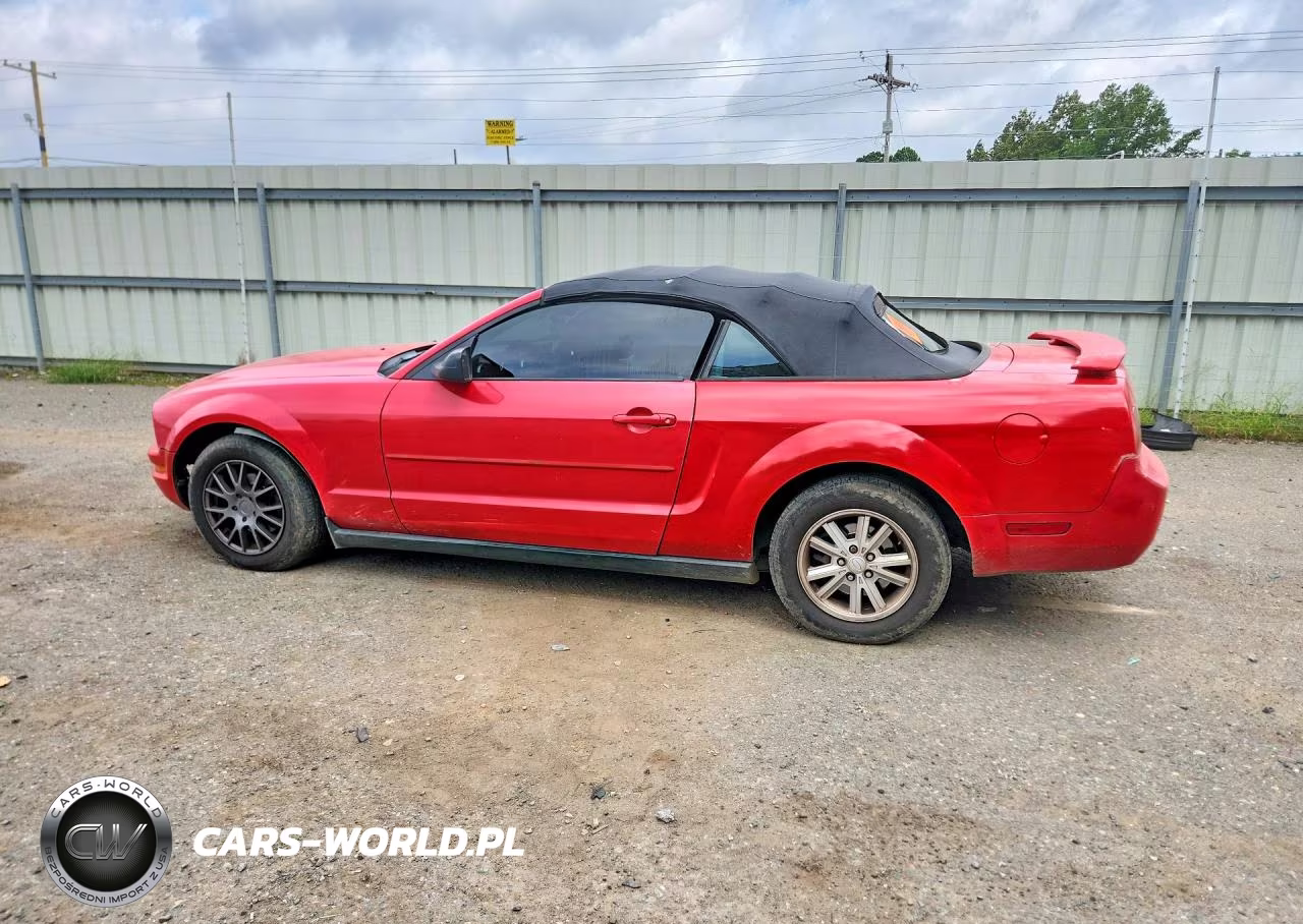 2007 Ford Mustang VIN:1ZVFT84N675279051 - 2
