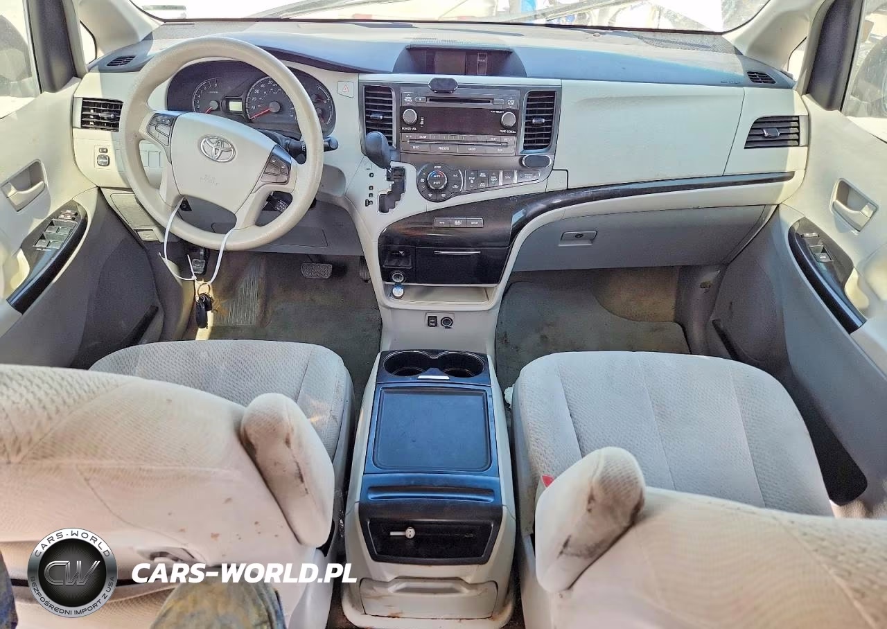 2013 Toyota Sienna Le VIN:5TDKK3DC6DS326705 - 8