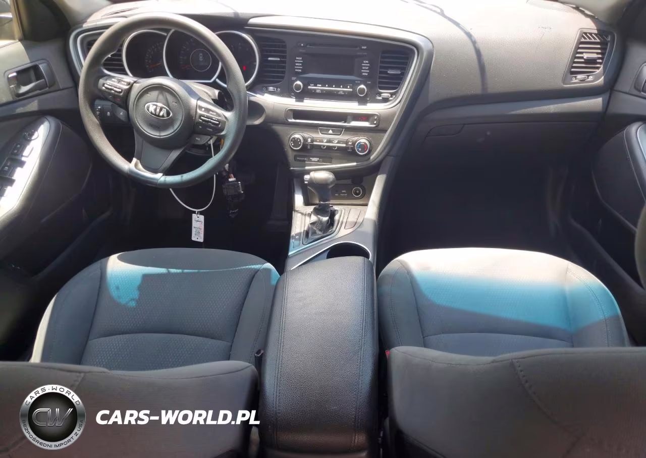 2015 Kia Optima Lx VIN:5XXGM4A75FG470134 - 8