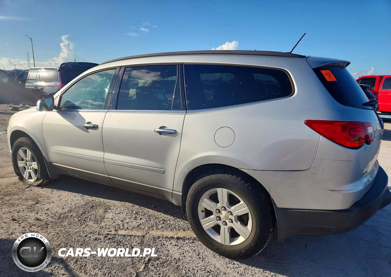 2012 Chevrolet Traverse Lt VIN:1GNKVGED1CJ109961 - 2