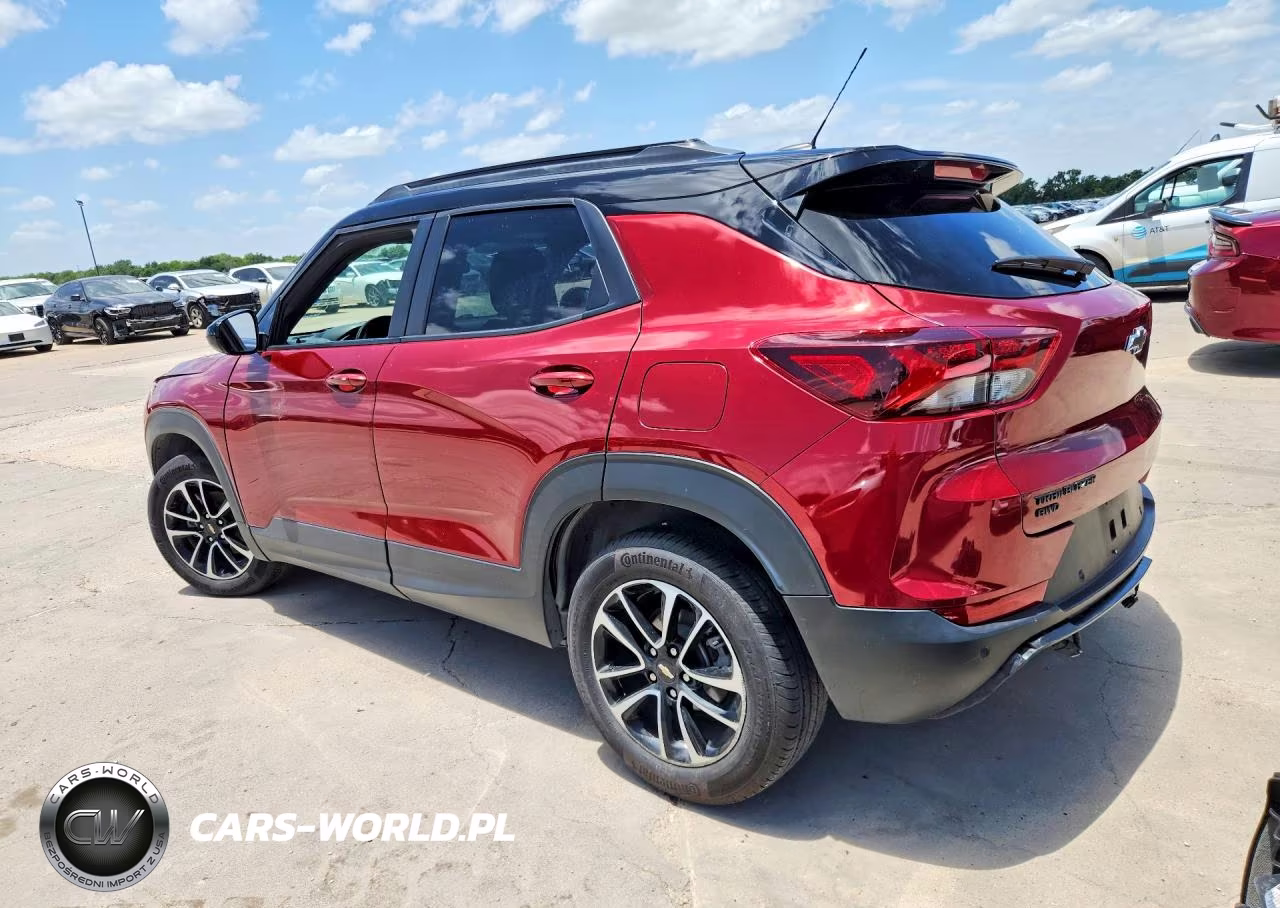 2022 Chevrolet Trailblazer Rs VIN:KL79MTSL3NB019798 - 2