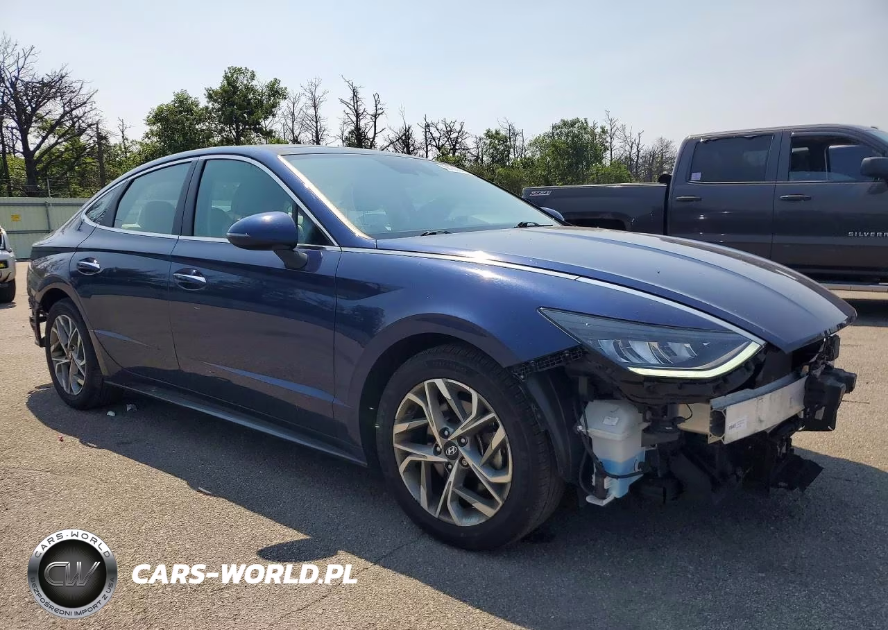 2022 Hyundai Sonata Sel VIN:5NPEF4JA4NH135379 - 4
