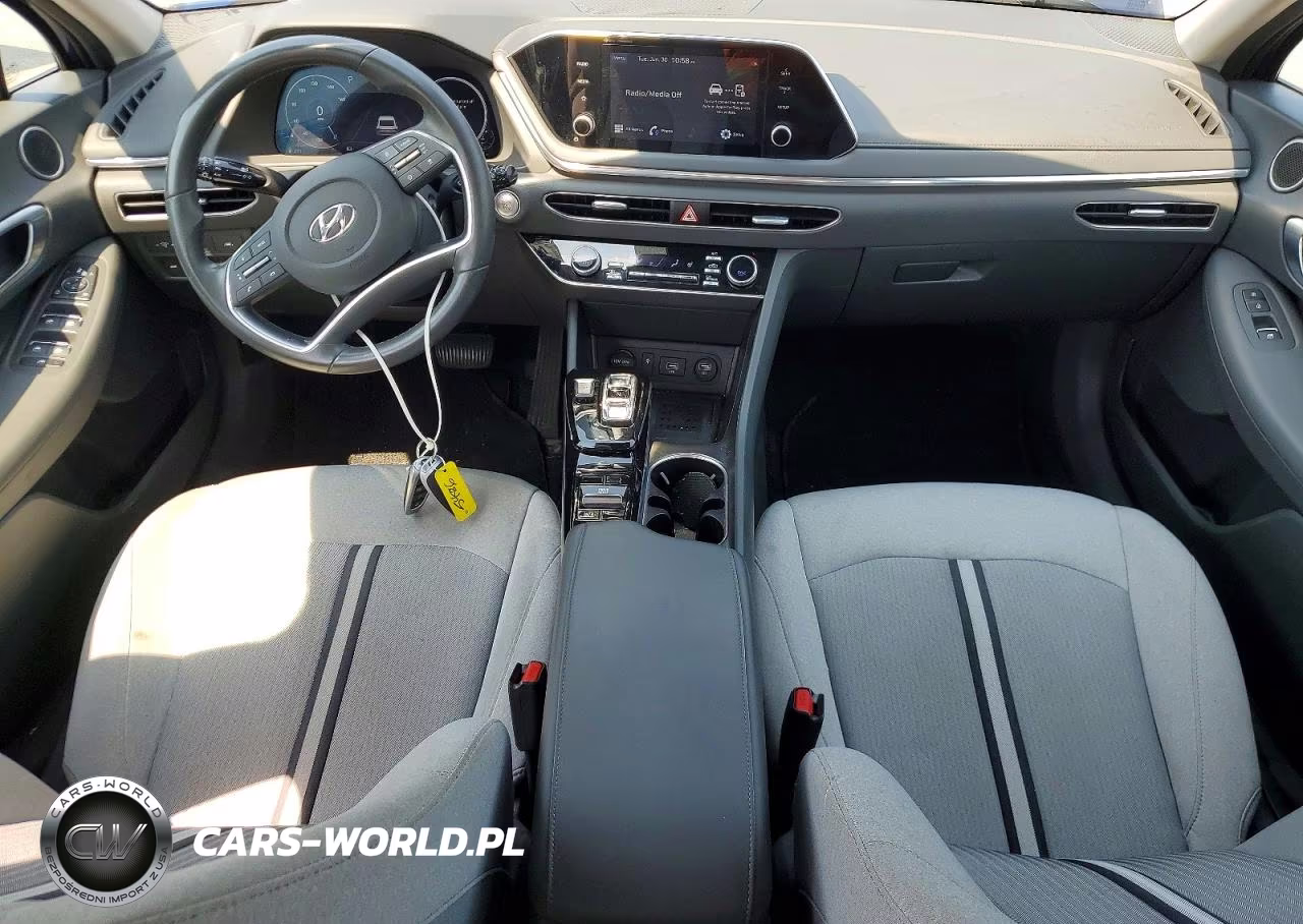 2022 Hyundai Sonata Sel VIN:5NPEF4JA4NH135379 - 8