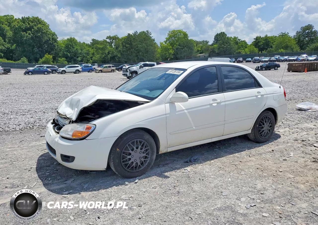 2007 Kia Spectra Lx VIN:KNAFE121175432839 - 1
